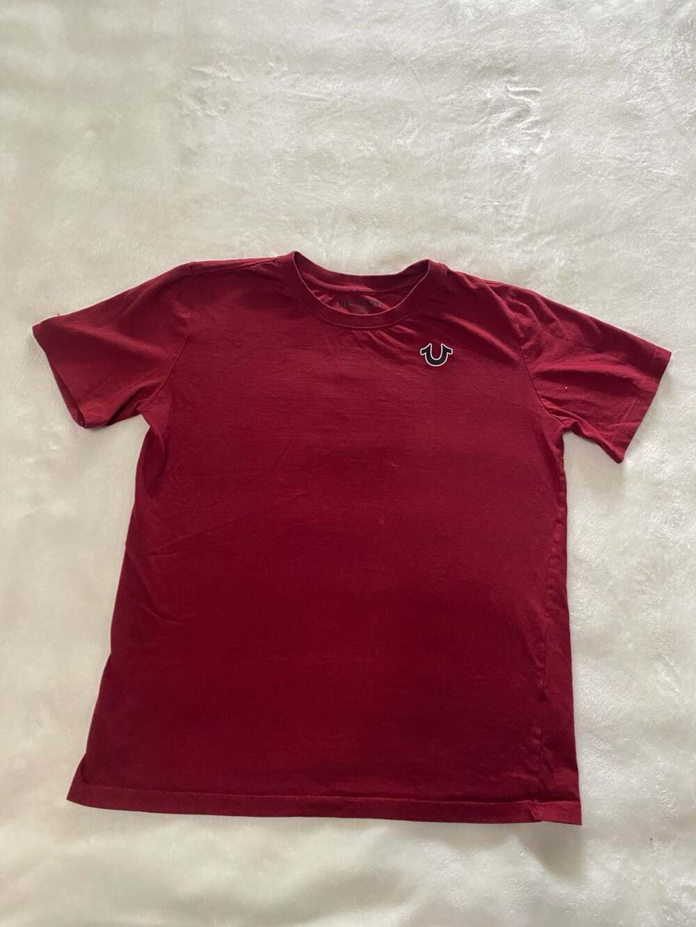 Men's True Religion Short Sleeve Red Graphic T-Shirt Size M